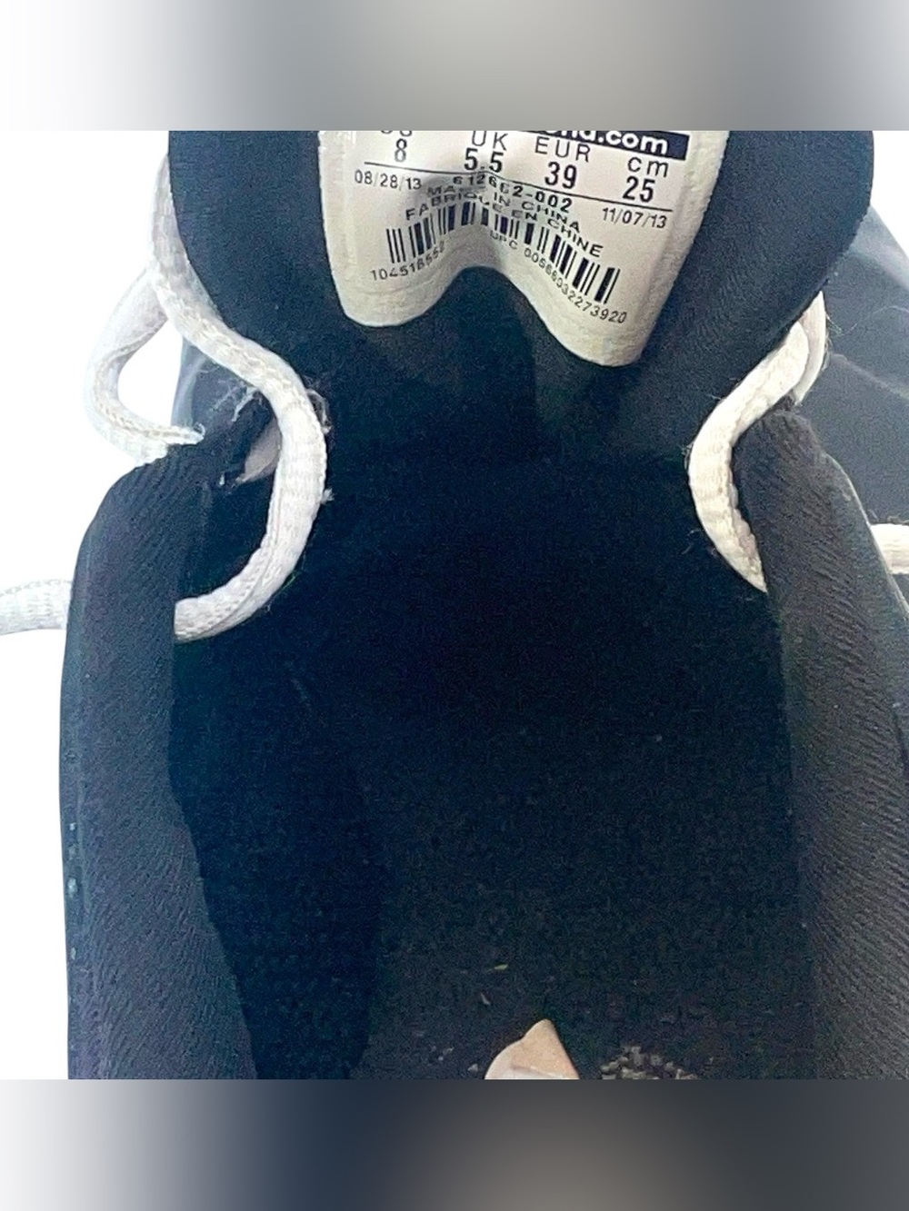 Nike Lunar Control Golf Shoes Women’s Size 8 Black White Spikes - Picture 6 of 6